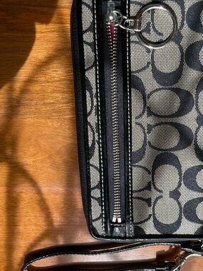 Coach Accordian Wallet in Signature Canvas, Coated Canvas and Leather